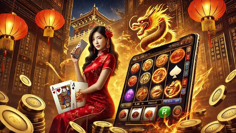 Antarmuka slot mobile FULLTOTO pada layar ponsel dengan reels dan kontrol permainan